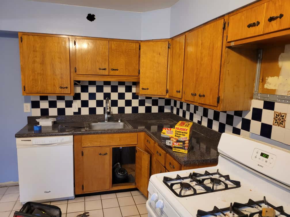 Kitchen Transformation before