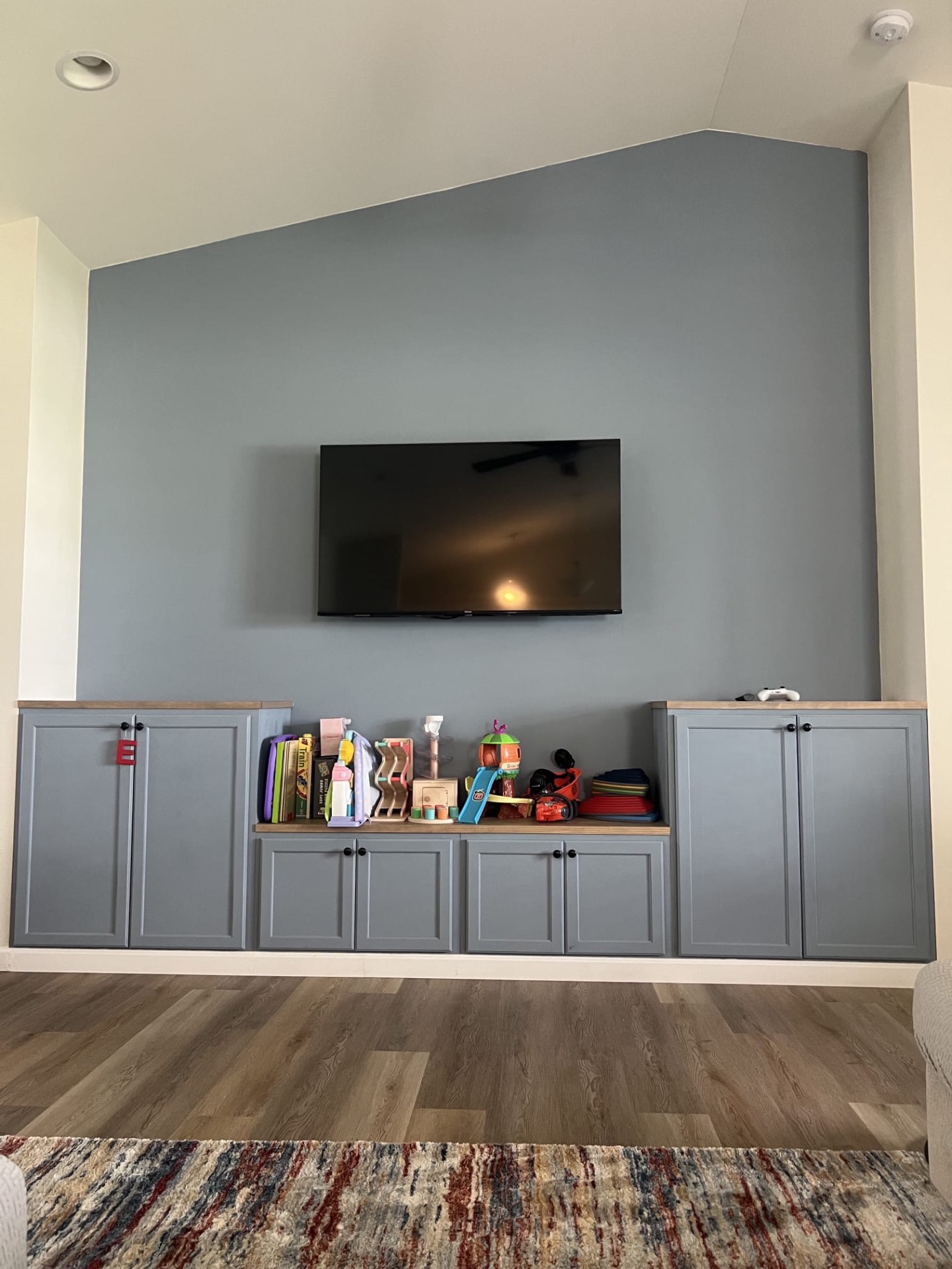 Television Console Build before